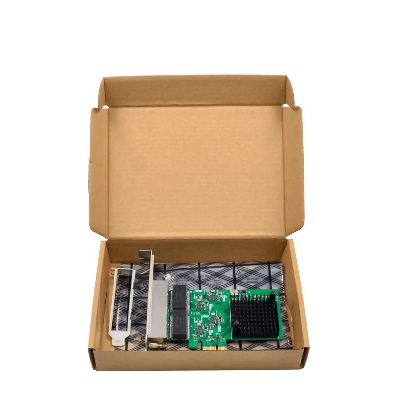 IRD-PCI1E-7314, placa de rede 1gbe rj45, 4 portas — foto 8 de 8