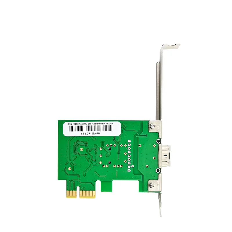 IRD-PCI1E-7354, placa de rede 100 mbps sfp, 1 porta — foto 4 de 7