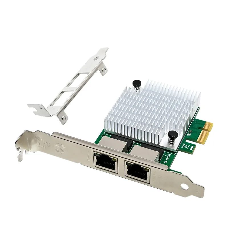 IRD-PCI1E-7377, placa de rede 1gbe rj45, 2 portas — foto 2 de 8