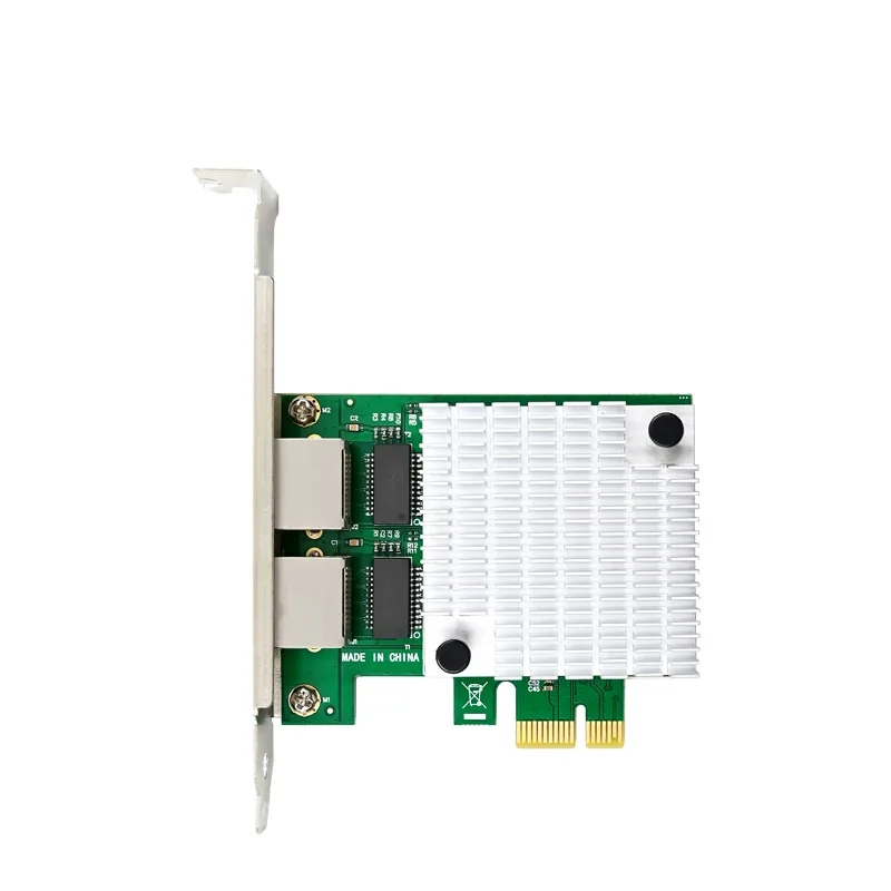 IRD-PCI1E-7377, placa de rede 1gbe rj45, 2 portas — foto 3 de 8
