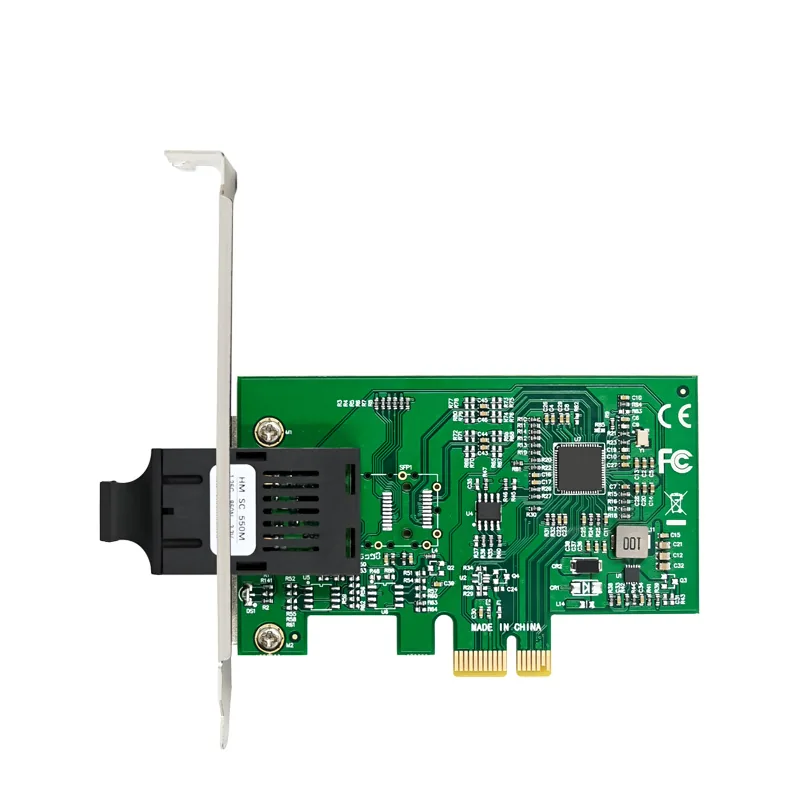 IRD-PCI1E-7383, placa de rede 1gbe sc (fibra), 1 porta — foto 3 de 8