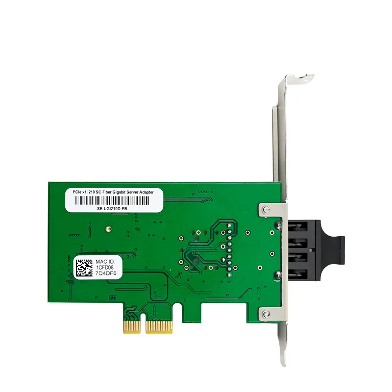 IRD-PCI1E-7383, placa de rede 1gbe sc (fibra), 1 porta — foto 4 de 8