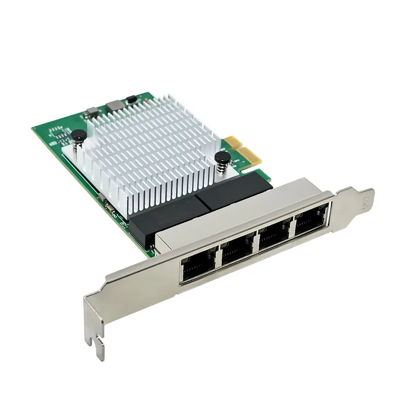 IRD-PCI1E-7387, placa de rede 1gbe rj45, 4 portas — foto 5 de 8