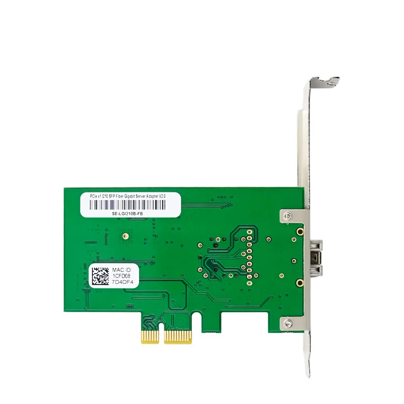 IRD-PCI1E-7390, placa de rede 1gbe sfp, 1 porta — foto 4 de 8