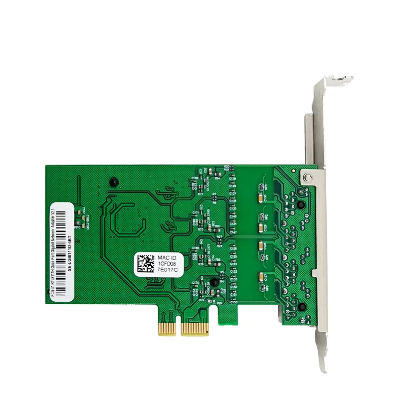 IRD-PCI1E-7414, placa de rede 1gbe rj45, 4 portas — foto 3 de 7