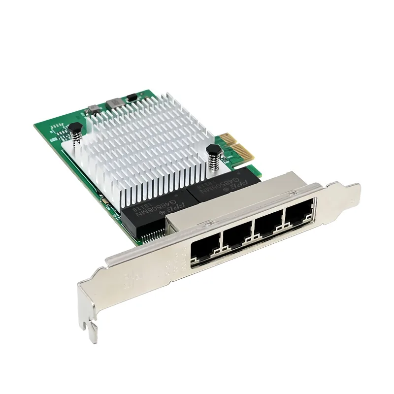 IRD-PCI1E-7414, placa de rede 1gbe rj45, 4 portas — foto 4 de 7