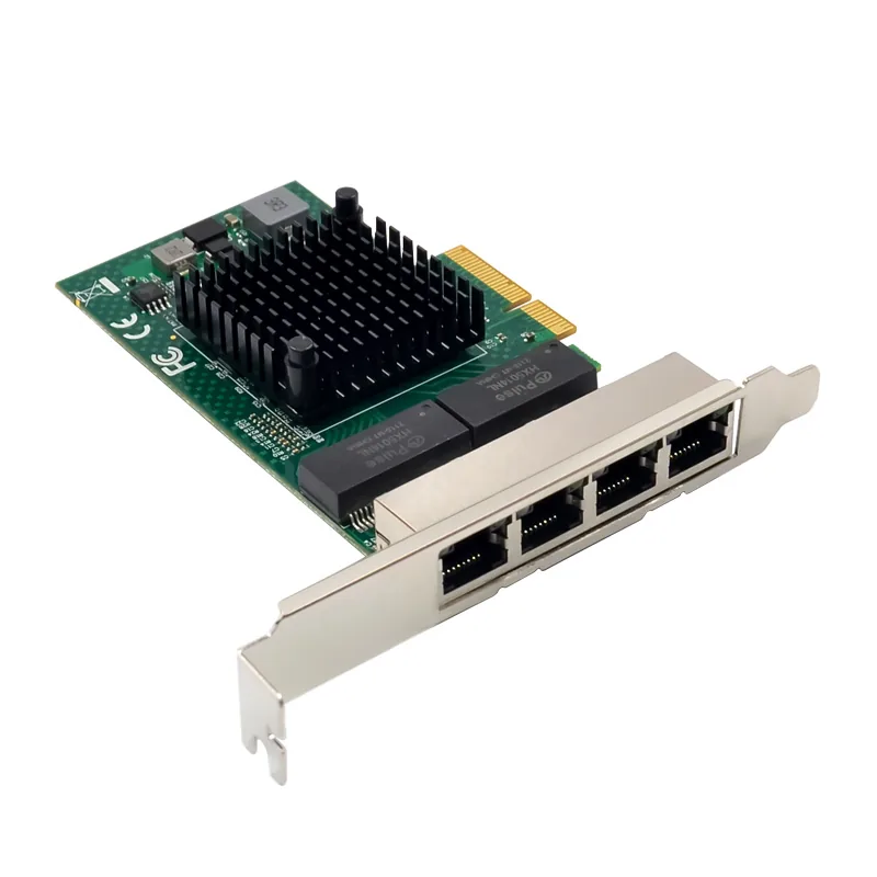 IRD-PCI4E-7208, placa de rede 1gbe rj45, 4 portas — foto 3 de 8