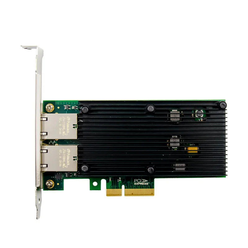 IRD-PCI4E-7216, placa de rede 10gbe rj45, 2 portas — foto 2 de 6