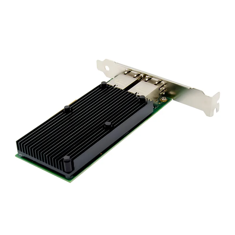 IRD-PCI4E-7216, placa de rede 10gbe rj45, 2 portas — foto 4 de 6