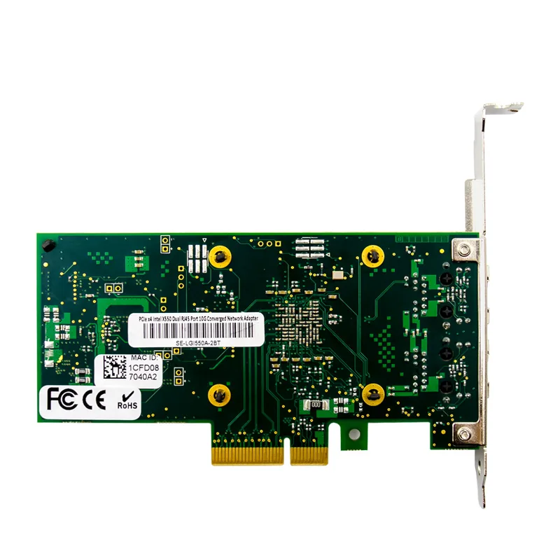 IRD-PCI4E-7216, placa de rede 10gbe rj45, 2 portas — foto 5 de 6