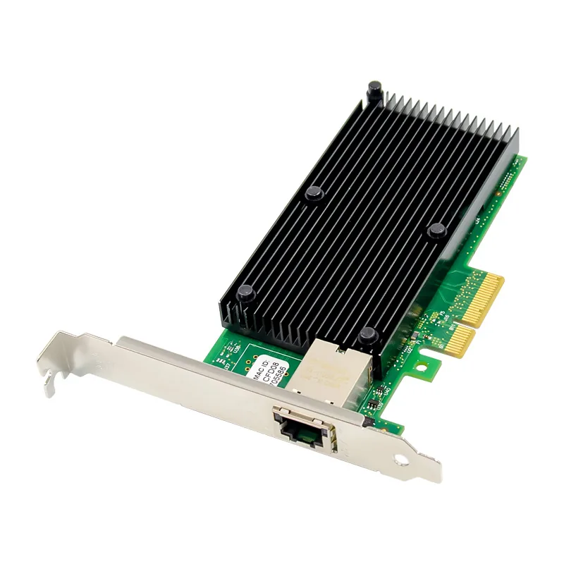 IRD-PCI4E-7217, placa de rede 10gbe rj45, 1 porta