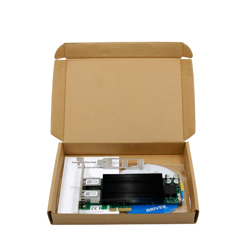 IRD-PCI4E-7231, placa de rede 1gbe rj45 poe, 2 portas — foto 6 de 6