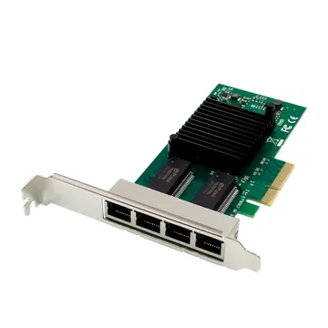 IRD-PCI4E-7238, placa de rede 1gbe rj45, 4 portas