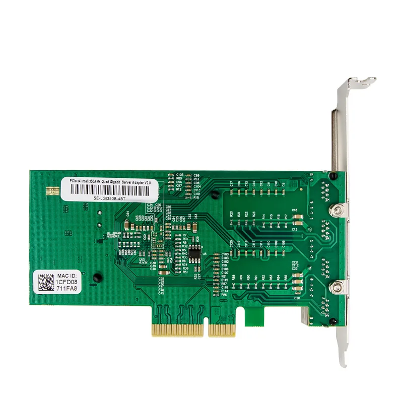 IRD-PCI4E-7238, placa de rede 1gbe rj45, 4 portas — foto 3 de 3