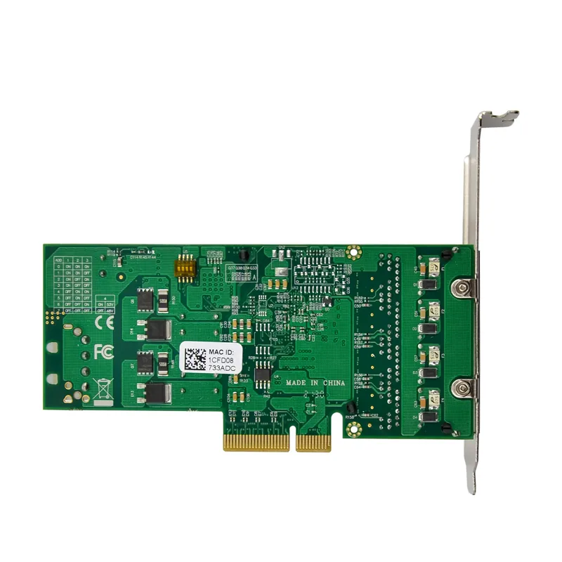 IRD-PCI4E-7246, placa de rede 1gbe rj45 poe, 4 portas — foto 5 de 6