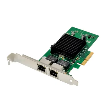 IRD-PCI4E-726, placa de rede 1gbe rj45, 2 portas