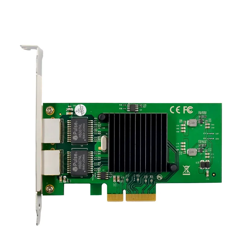 IRD-PCI4E-726, placa de rede 1gbe rj45, 2 portas — foto 2 de 3