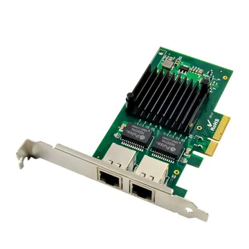 IRD-PCI4E-727, placa de rede 1gbe rj45, 2 portas