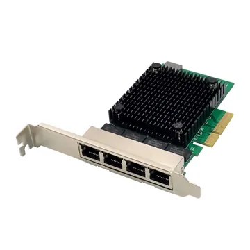 IRD-PCI4E-7276, placa de rede 2,5gbe rj45, 4 portas
