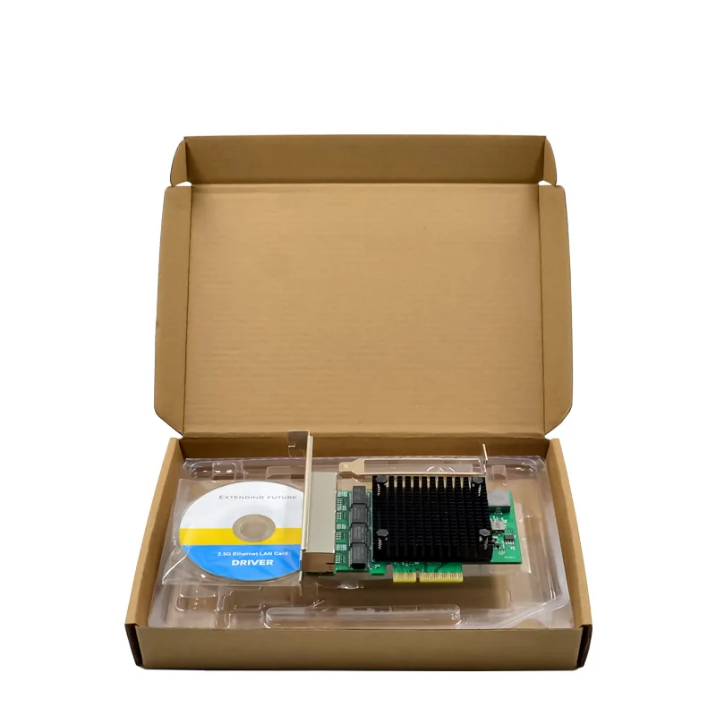 IRD-PCI4E-7276, placa de rede 2,5gbe rj45, 4 portas — foto 8 de 8