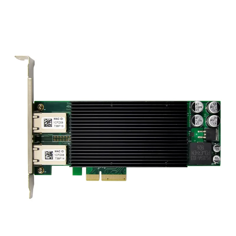 IRD-PCI4E-7283, placa de rede 1gbe rj45 poe, 2 portas — foto 2 de 6