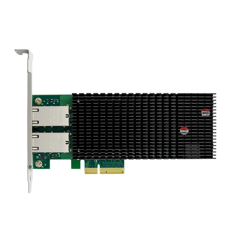 IRD-PCI4E-7298, placa de rede 10gbe rj45 poe, 2 portas — foto 2 de 8