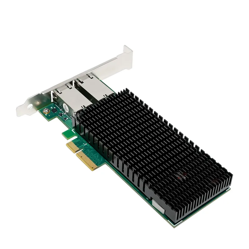 IRD-PCI4E-7298, placa de rede 10gbe rj45 poe, 2 portas — foto 6 de 8