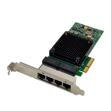 IRD-PCI4E-7308, placa de rede 1gbe rj45, 4 portas