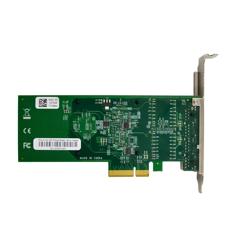 IRD-PCI4E-7308, placa de rede 1gbe rj45, 4 portas — foto 5 de 6