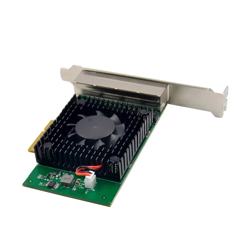 IRD-PCI4E-7309, placa de rede 2,5gbe rj45, 4 portas — foto 5 de 8