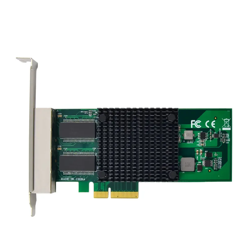 IRD-PCI4E-7310, placa de rede 1gbe rj45, 4 portas — foto 2 de 7