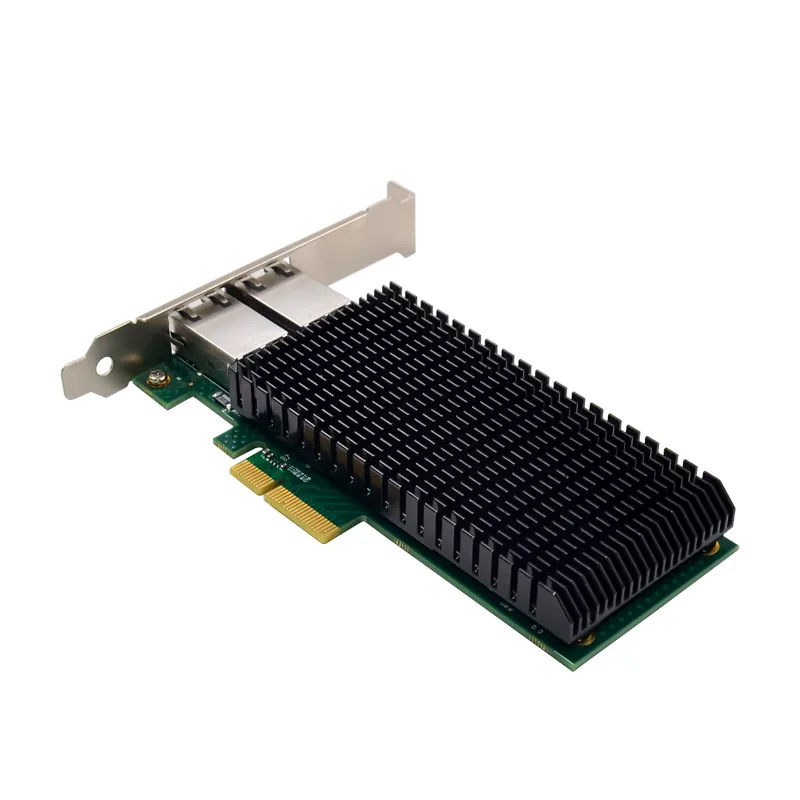 IRD-PCI4E-7319, placa de rede 10gbe rj45, 2 portas — foto 3 de 6