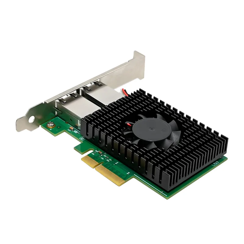IRD-PCI4E-7358, placa de rede 10gbe rj45, 2 portas — foto 4 de 7