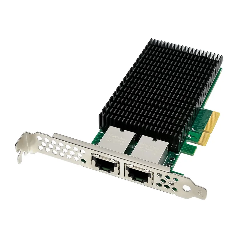 IRD-PCI4E-7368, placa de rede 10gbe rj45, 2 portas