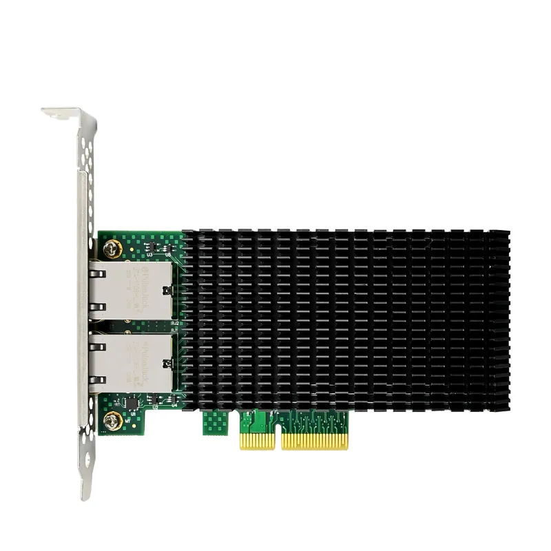 IRD-PCI4E-7368, placa de rede 10gbe rj45, 2 portas — foto 2 de 7