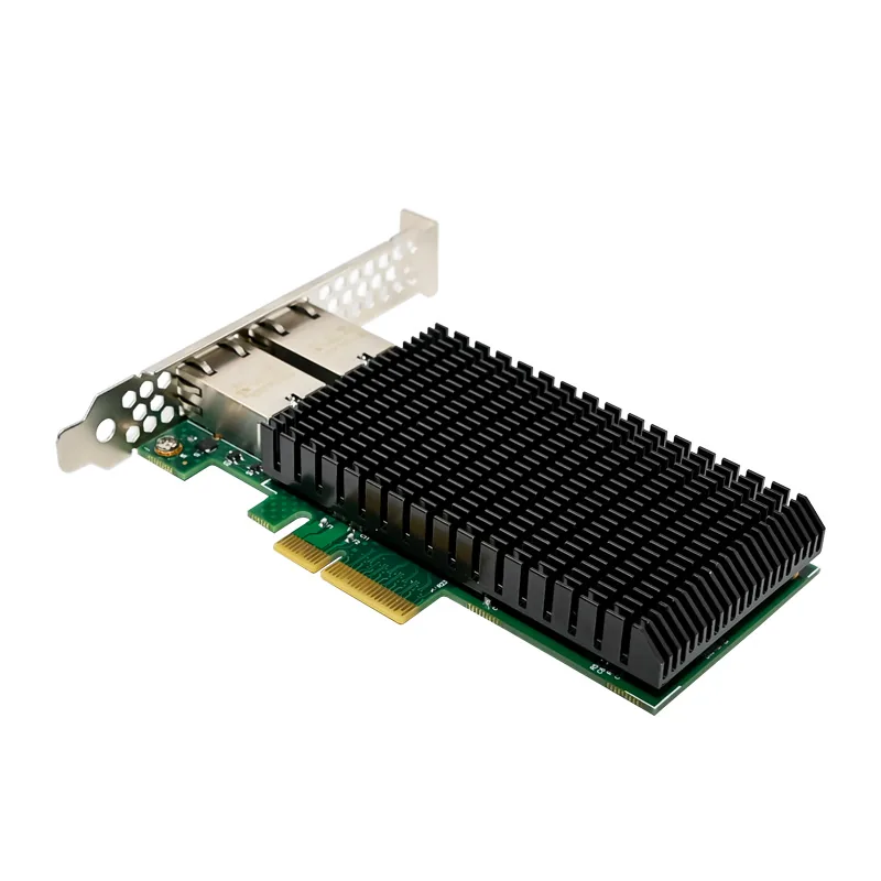 IRD-PCI4E-7368, placa de rede 10gbe rj45, 2 portas — foto 4 de 7