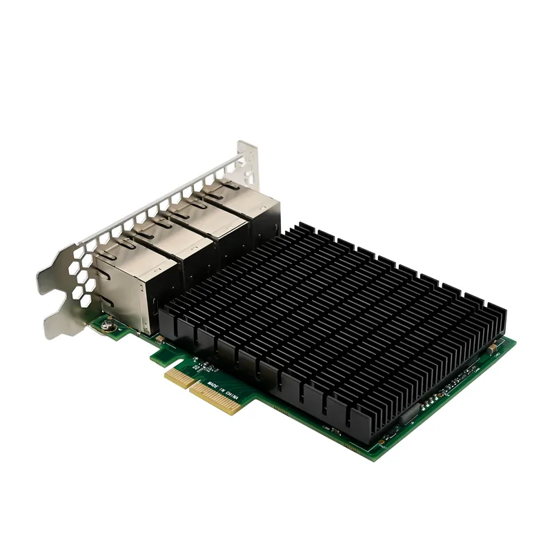 IRD-PCI4E-7373, placa de rede 1gbe rj45, 8 portas — foto 4 de 6