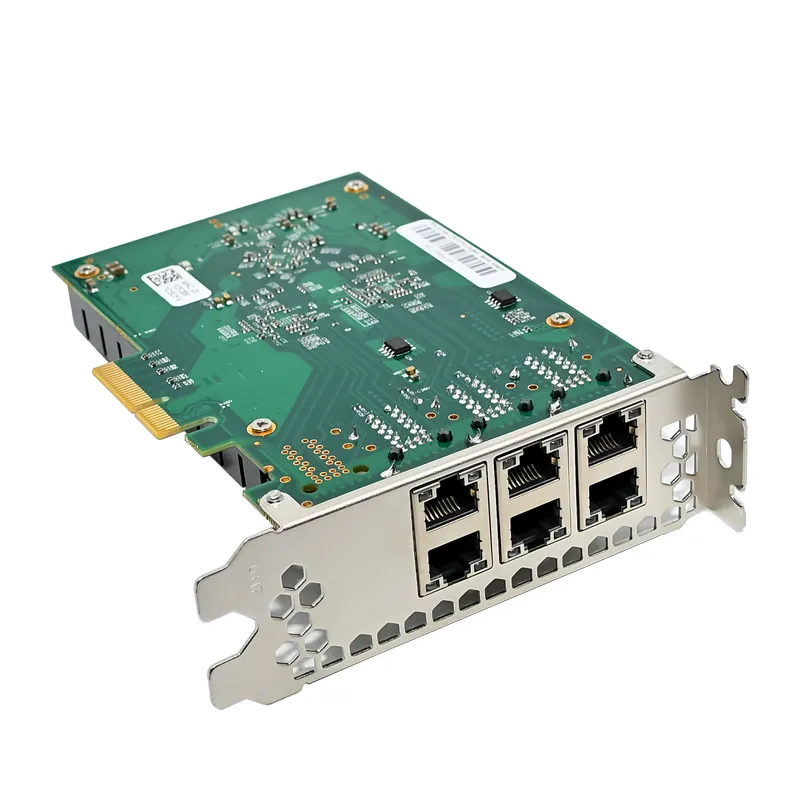 IRD-PCI4E-7376, placa de rede 1gbe rj45, 6 portas — foto 7 de 7