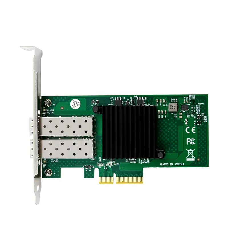 IRD-PCI4E-7379, placa de rede 10gbe sfp+, 2 portas — foto 2 de 7