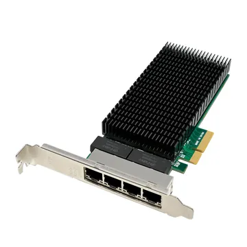 IRD-PCI4E-7385, placa de rede 1gbe rj45, 4 portas