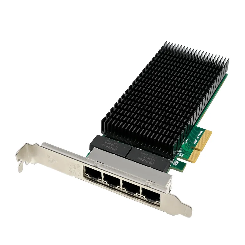 IRD-PCI4E-7385, placa de rede 1gbe rj45, 4 portas