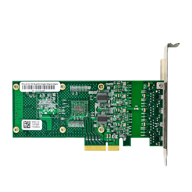 IRD-PCI4E-7385, placa de rede 1gbe rj45, 4 portas — foto 5 de 8
