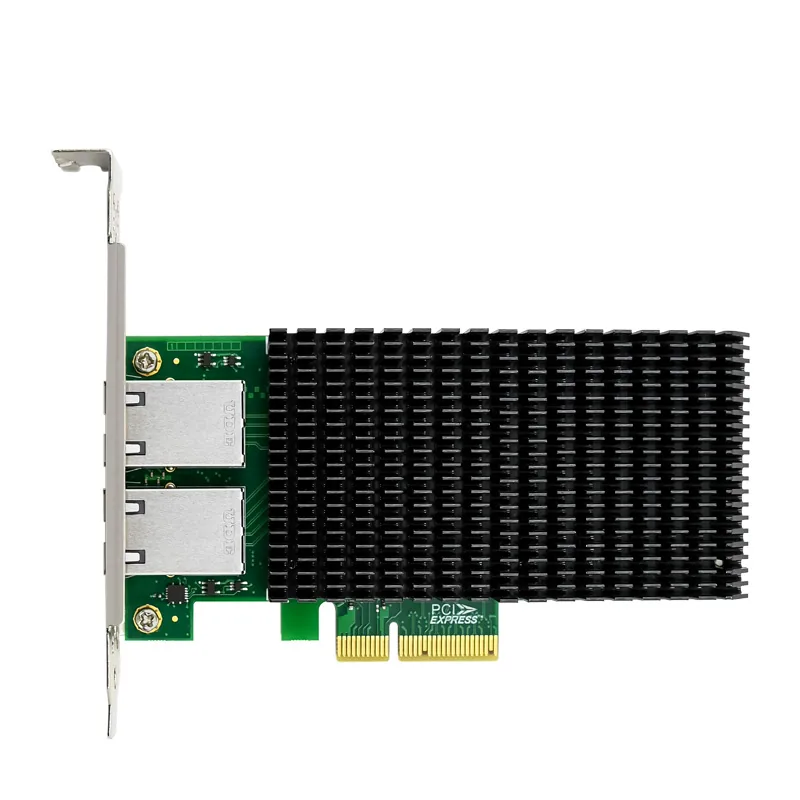 IRD-PCI4E-7405, placa de rede 10gbe rj45, 2 portas — foto 2 de 7