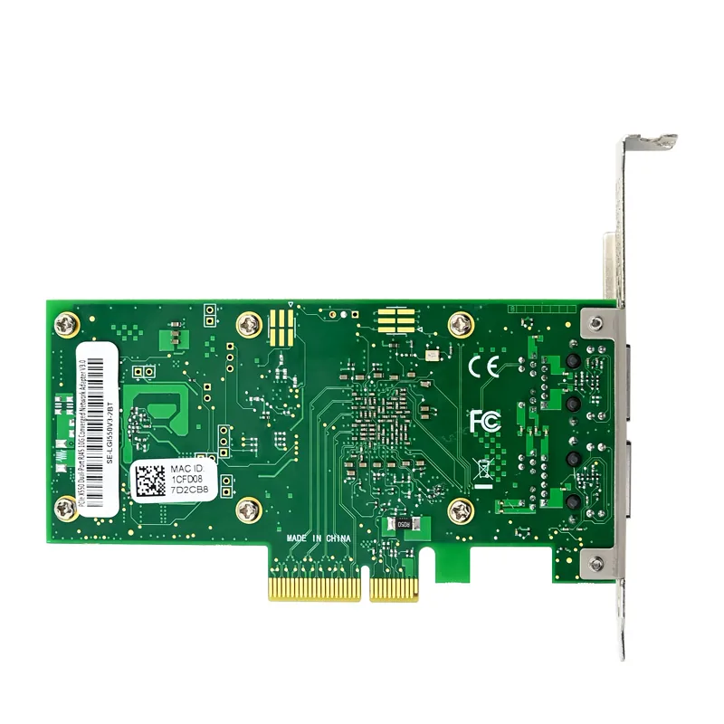 IRD-PCI4E-7405, placa de rede 10gbe rj45, 2 portas — foto 3 de 7