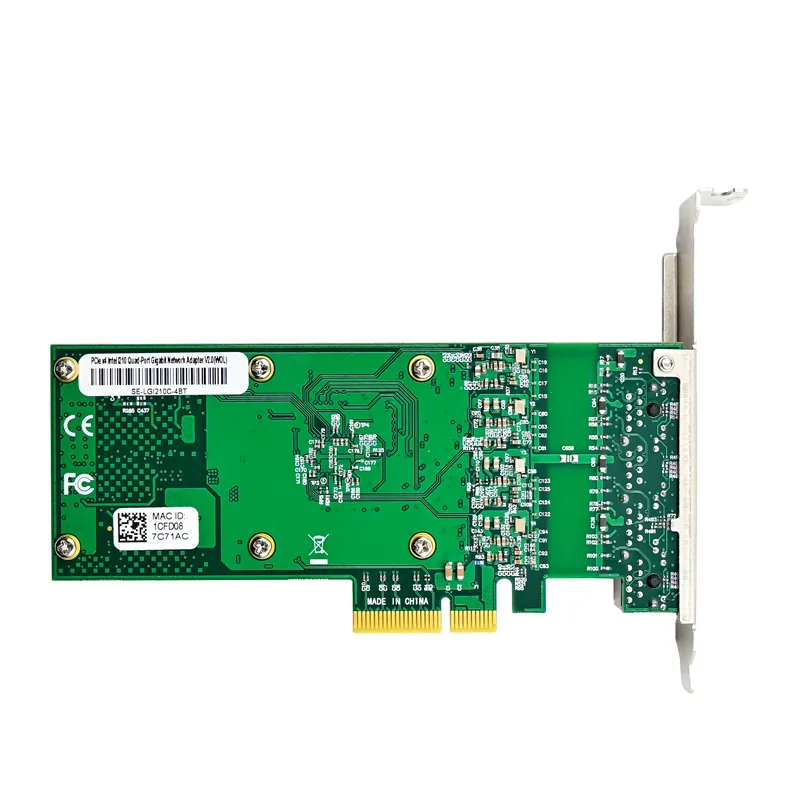 IRD-PCI4E-7408, placa de rede 1gbe rj45, 4 portas — foto 4 de 8