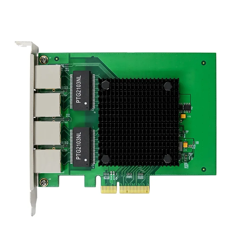 IRD-PCI4E-7418, placa de rede 1gbe rj45, 4 portas — foto 2 de 6