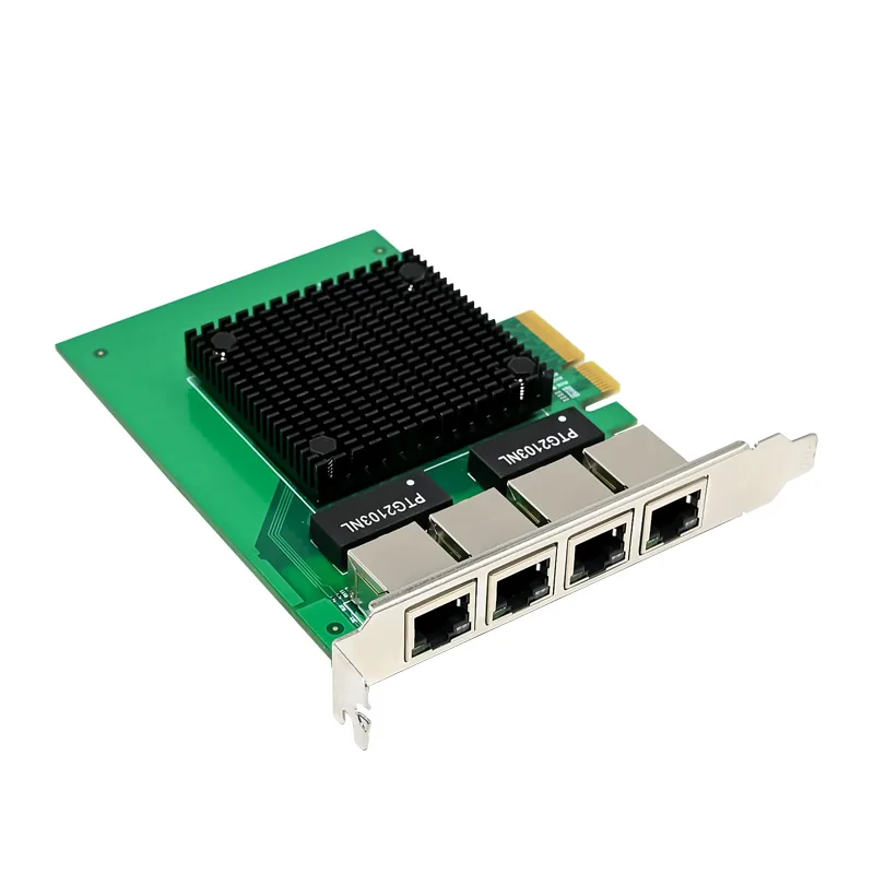 IRD-PCI4E-7418, placa de rede 1gbe rj45, 4 portas — foto 3 de 6