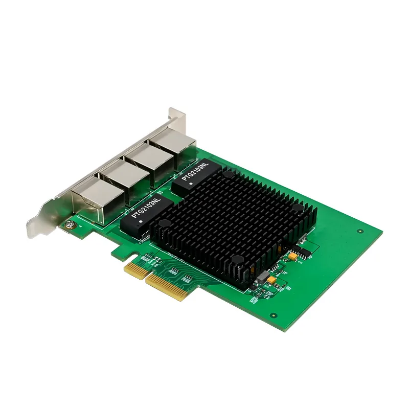 IRD-PCI4E-7418, placa de rede 1gbe rj45, 4 portas — foto 4 de 6