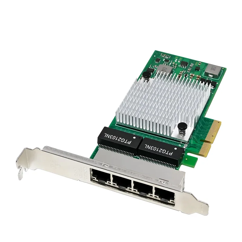 IRD-PCI4E-7420, placa de rede 1gbe rj45, 4 portas