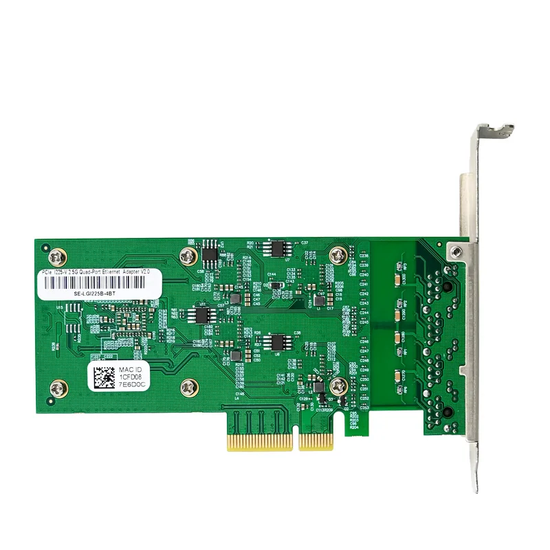 IRD-PCI4E-7421, placa de rede 2,5gbe rj45, 4 portas — foto 4 de 8